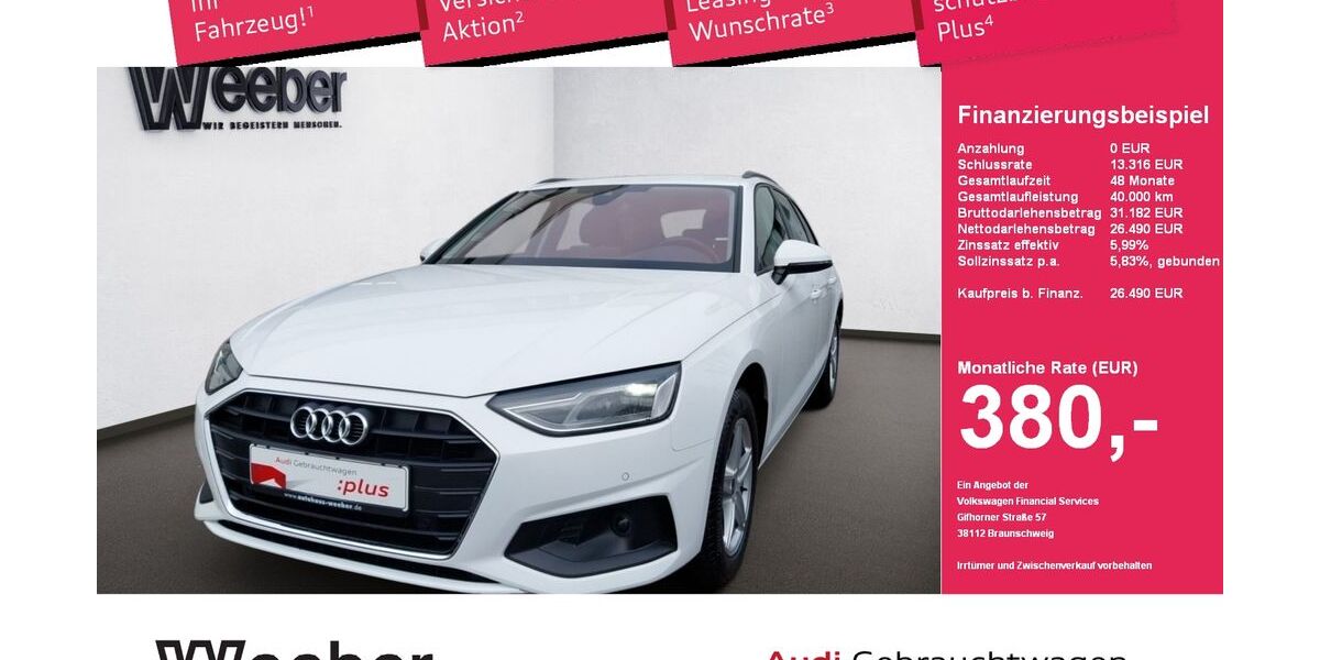 Audi A4 24.990 km 26.290 &euro; Herrenberg 71083