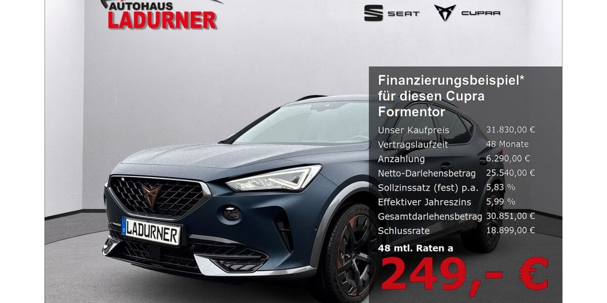 Cupra Formentor 59.010 km 31.830 &euro; Tuttlingen 78532