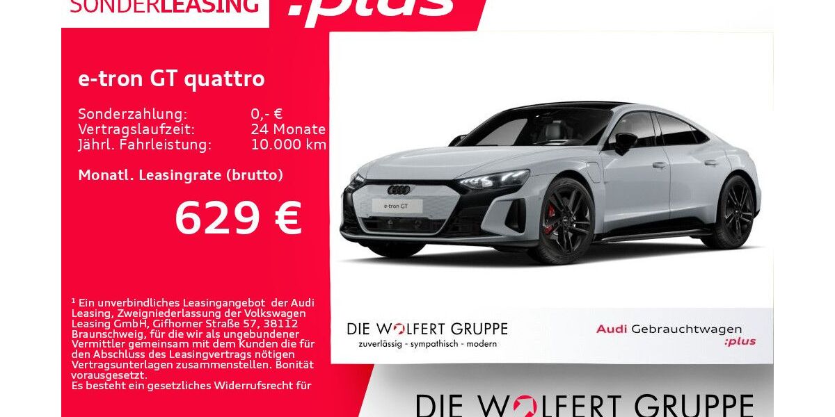 Audi e-tron GT 74.298 km 54.780 &euro; Buergstadt 63927