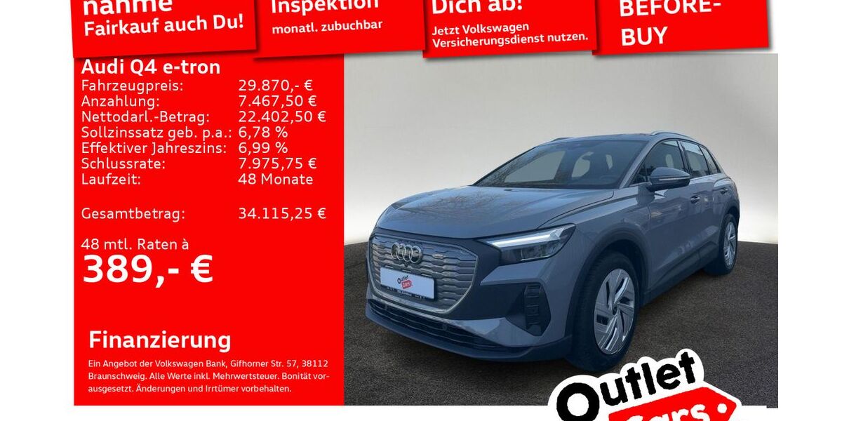 Audi Q4 e-tron 51.808 km 29.870 &euro; Senden 89250