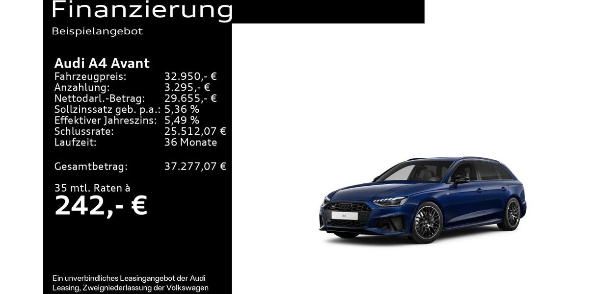 Audi A4 34.950 km 32.950 &euro; Bad Hersfeld 36251