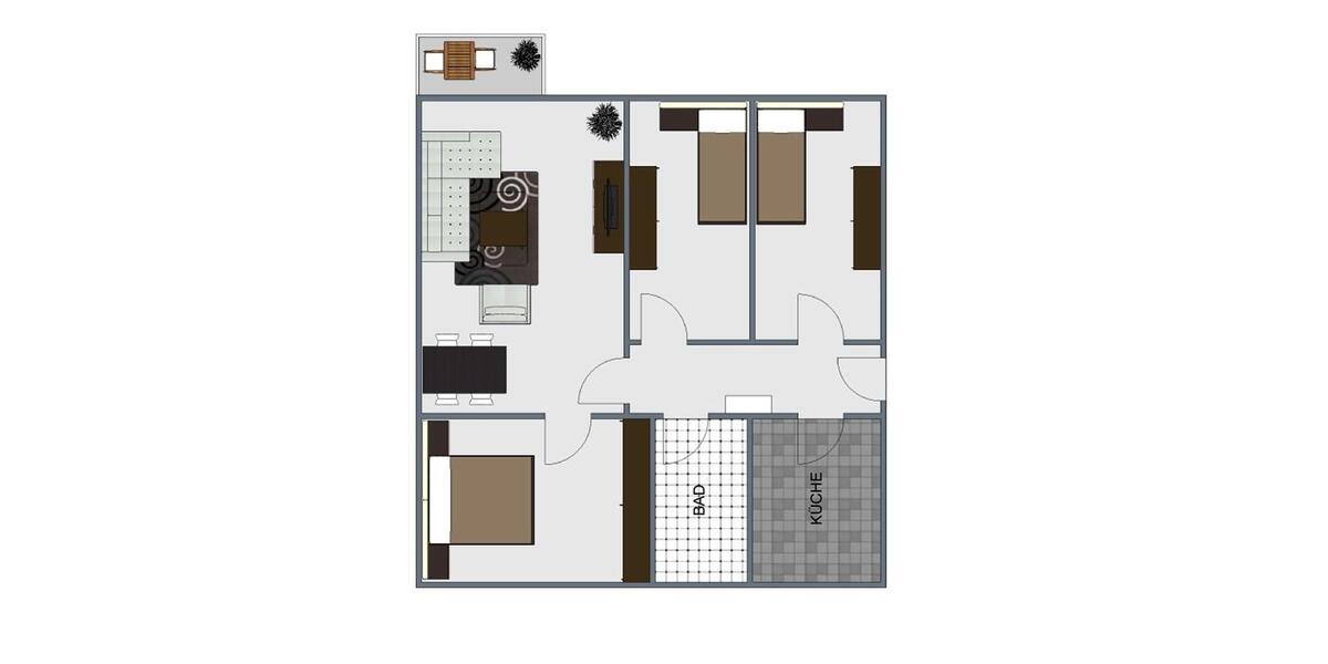 Etagenwohnung Sangerhausen - 4 Zimmer, 72 m&sup2;, 386&euro; | Angebot:25374488