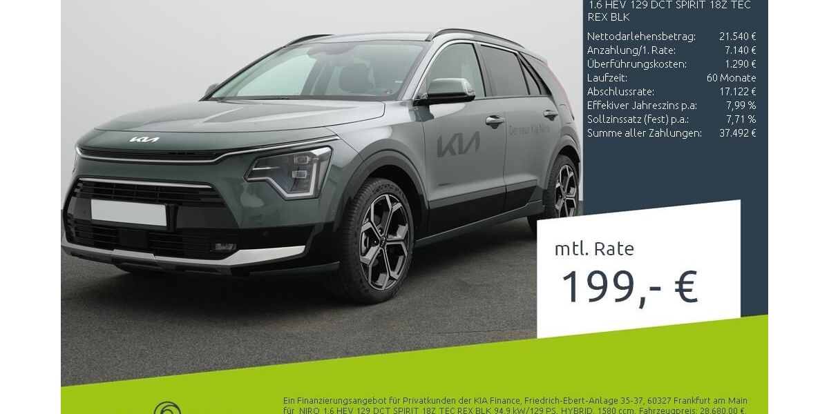 Kia Niro 9.900 km 28.680 &euro; Borken 46325