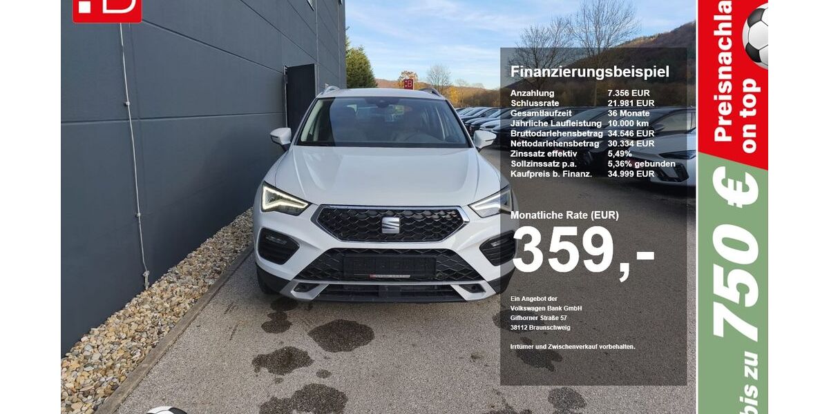 Seat Ateca 9.000 km 34.999 &euro; Riedenburg 93339