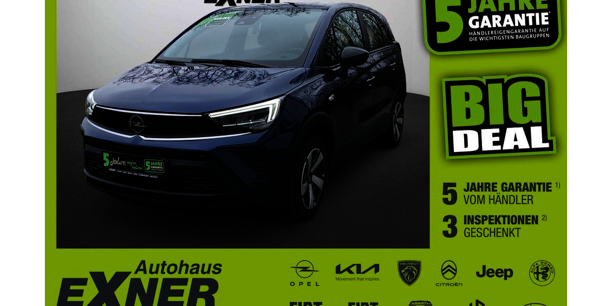 Opel Crossland (X) 8.673 km 13.450 &euro; Hof 95032