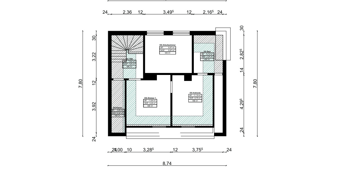 Mehrfamilienhaus, Wohnhaus Dresden Loschwitz/Wachwitz - 6 Zimmer, 138 m&sup2;, 529.000&euro; | Angebot:26834281