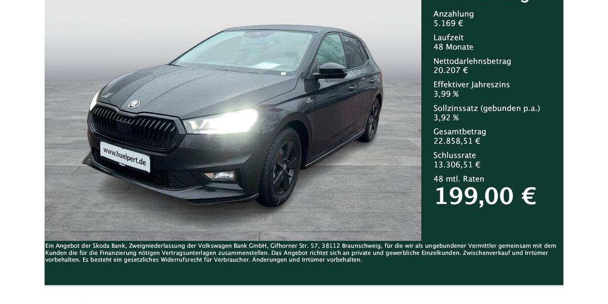 Skoda Fabia 12.452 km 25.264 &euro; Dortmund 44269