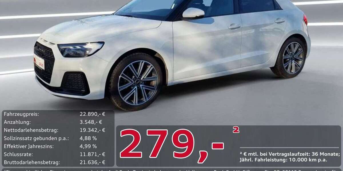 Audi A1 25.315 km 22.890 &euro; Ingolstadt 85057