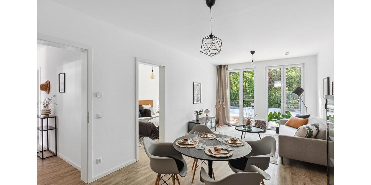 Ideal für Singles und Studenten: Moderne 1 Zimmer-Wohnung im Erdgeschoss 1 zimmer