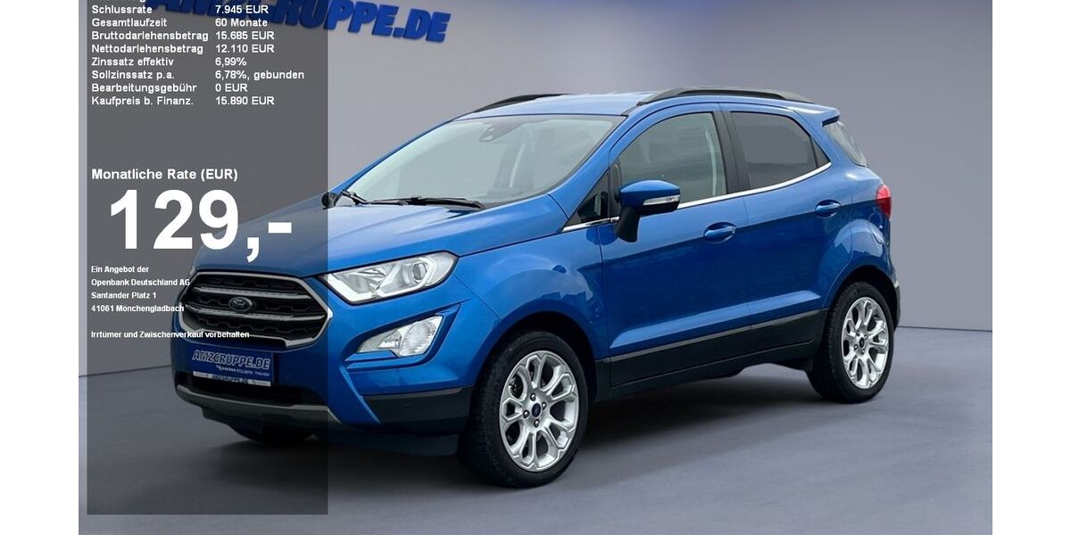 Ford EcoSport 43.861 km 15.890 &euro; Stollberg 09366