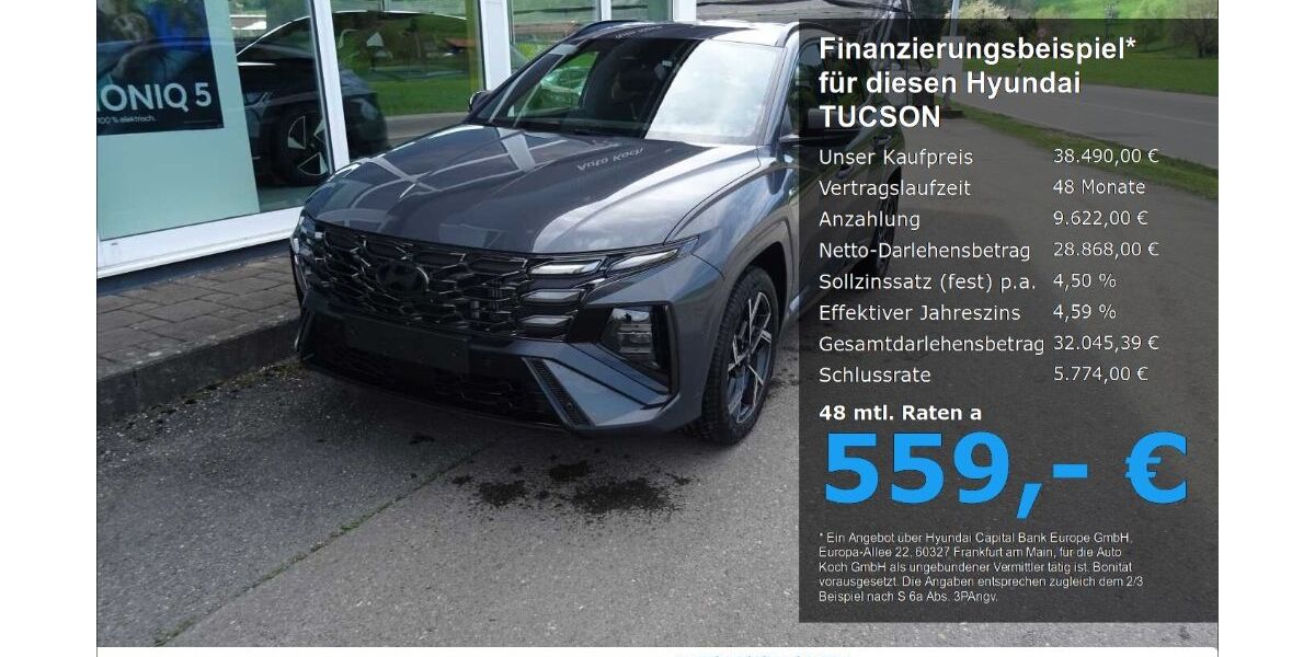 Hyundai TUCSON 6.555 km 38.490 &euro; Bad Feilnbach 83075