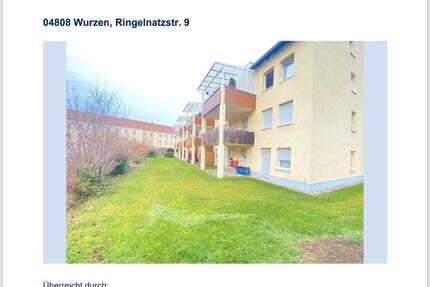 Wohnung Wurzen - 3 Zimmer, 82 m&sup2;, 120.000&euro; | Angebot:24733039