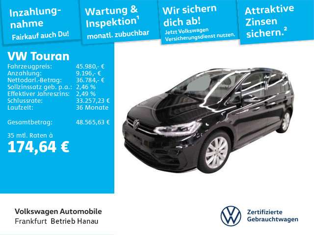 VW Touran 4.892 km 45.980 &euro; Hanau 63452