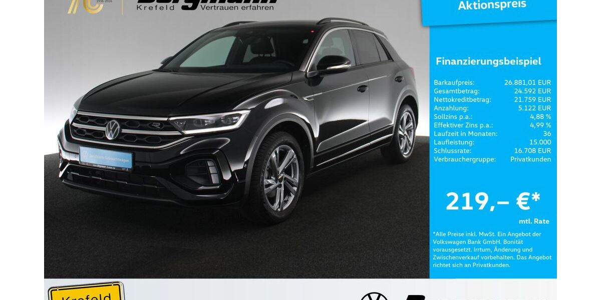 VW T-Roc 12.704 km 26.332 &euro; Krefeld 47803