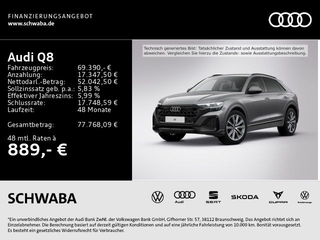 Audi Q8 22.804 km 67.980 &euro; Gersthofen 86368