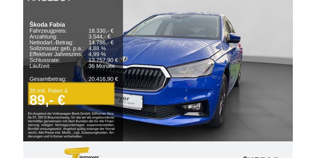 Skoda Fabia 5.142 km 17.970 &euro; Werdohl 58791