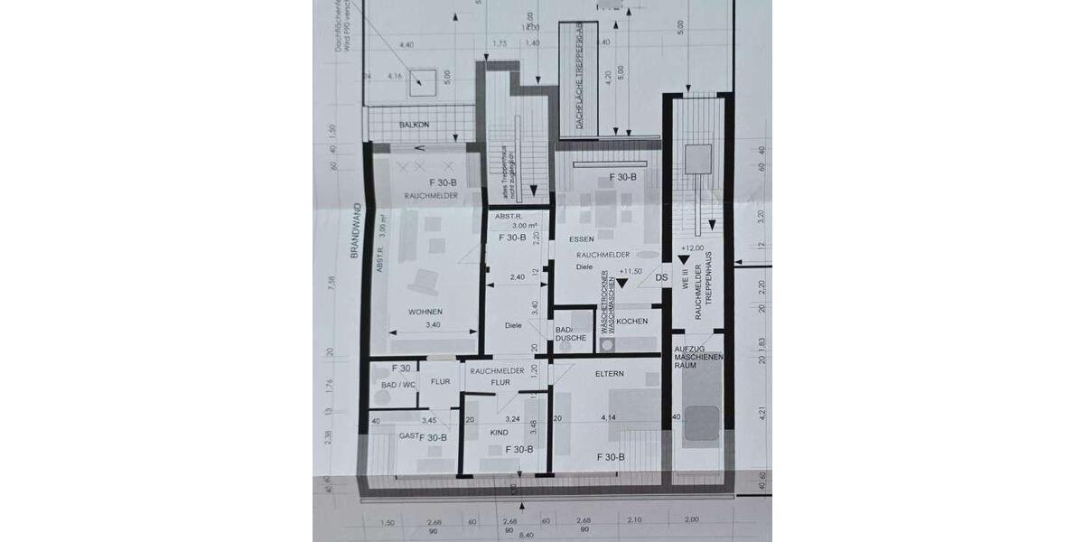 Dachgeschoßwohnung Gelsenkirchen Resse - 5 Zimmer, 110 m&sup2;, 750&euro; | Angebot:24877988