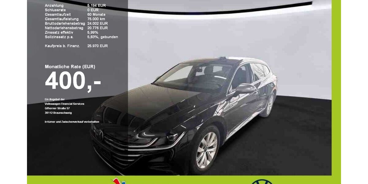 VW Arteon 112.900 km 25.969 &euro; Mainburg 84048