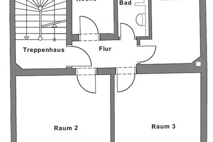 modernisierte 3-Zimmer-DGWohnung mit Balkon und EBK - Wohnung Freiburg im Breisgau Herdern | Angebot:27094696
