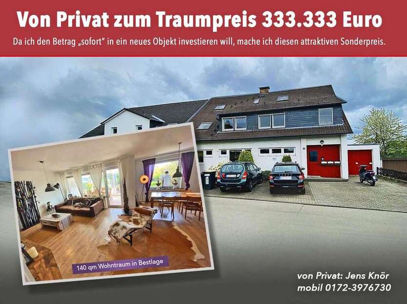 Wohnung zum Kaufen in Remscheid-Lennep 333.333 € 140 m²