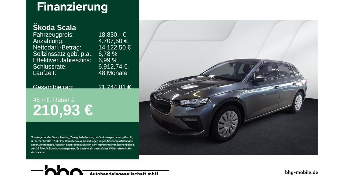 Skoda Scala 22.608 km 18.830 &euro; Balingen 72336
