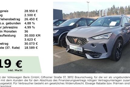 Cupra Formentor 18.400 km 28.950 &euro; Lauf an der Pegnitz 91207
