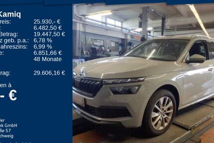 Skoda Kamiq 41.795 km 25.930 € Mosbach 74821