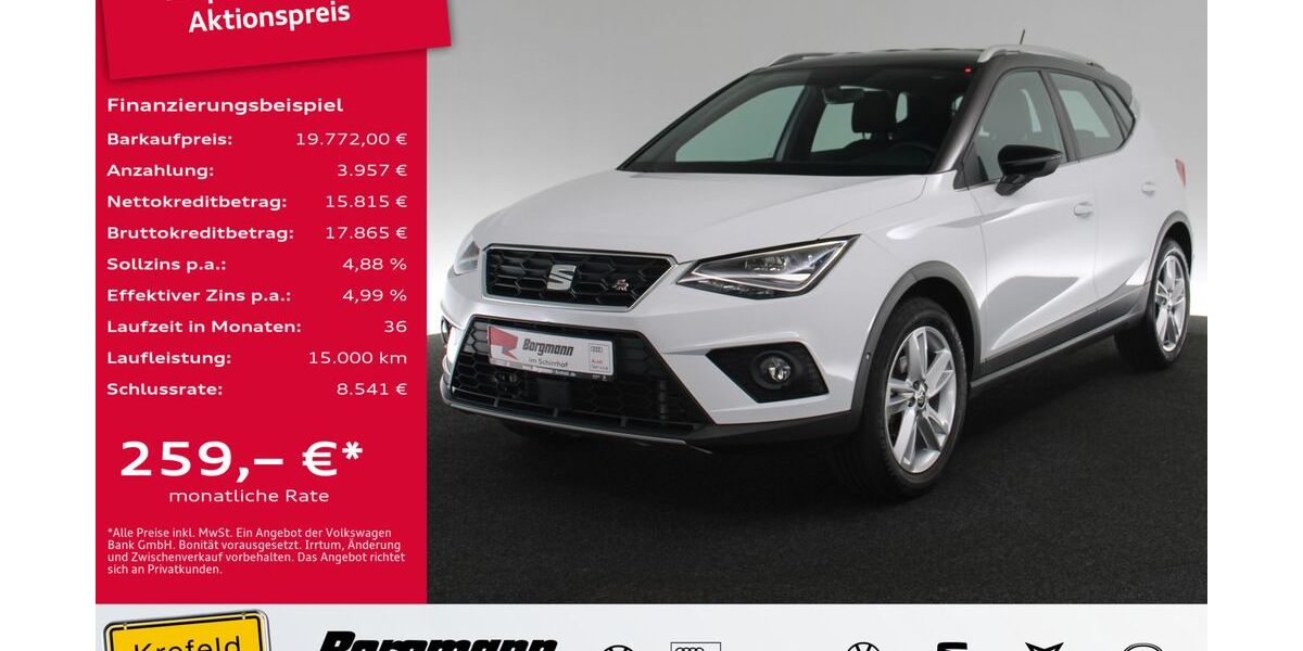 Seat Arona 41.727 km 19.772 &euro; Krefeld 47803