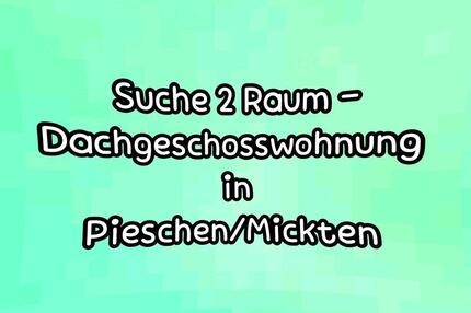 2 Raum Dachgeschoßwohnung