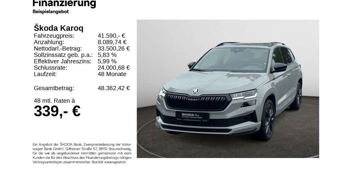 Skoda Karoq 10.000 km 41.290 &euro; Hildesheim 31137