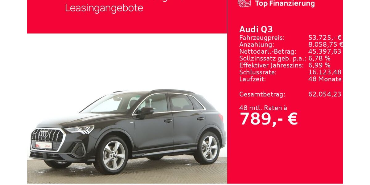 Audi Q3 3.734 km 53.725 &euro; Seevetal 21217