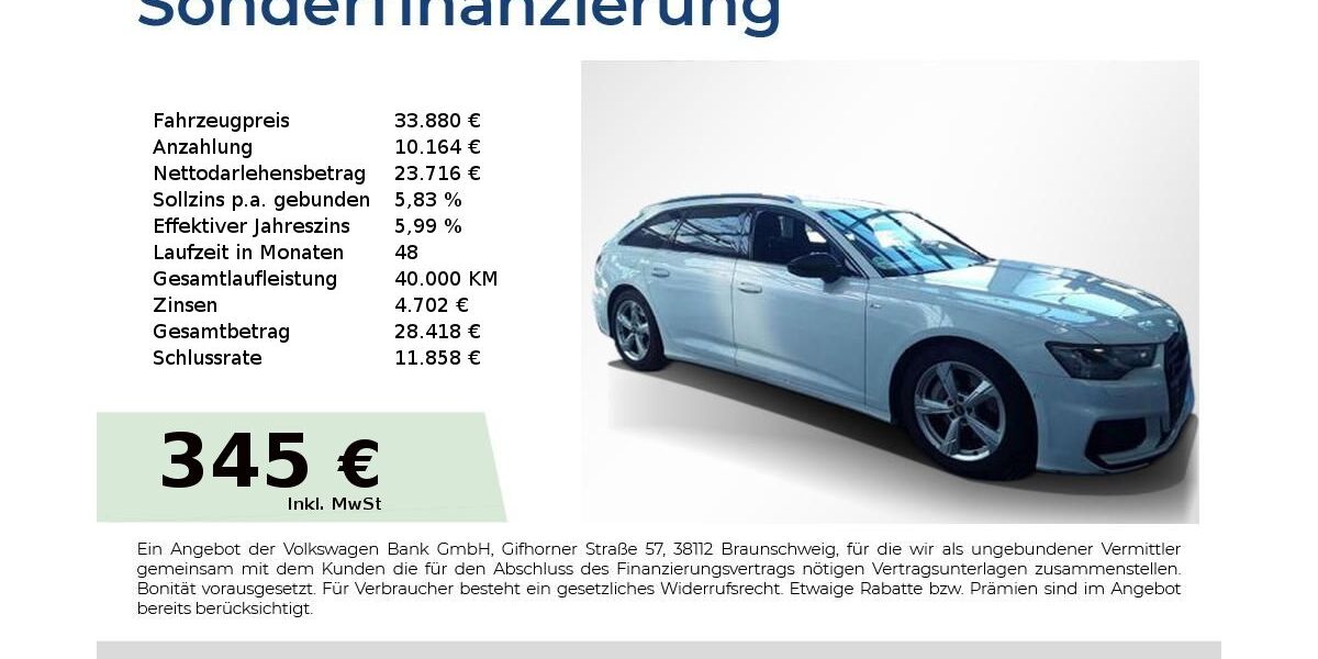 Audi A6 118.850 km 33.880 &euro; Nürnberg 90431