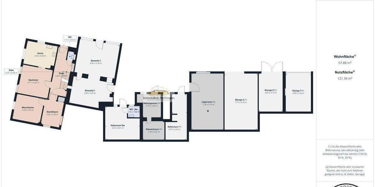 Mehrfamilienhaus, Wohnhaus Hasselroth Niedermittlau - 2 Zimmer, 307 m&sup2;, 385.000&euro; | Angebot:25699003