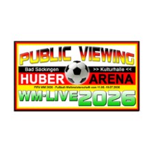 Public Viewing 2026 - Spieltag 1 - Deutschland : Curacao 14.06.2026 Huber Arena