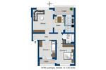 Etagenwohnung Leichlingen (Rheinland) - 3 Zimmer, 77 m&sup2;, 623&euro; | Angebot:26388823