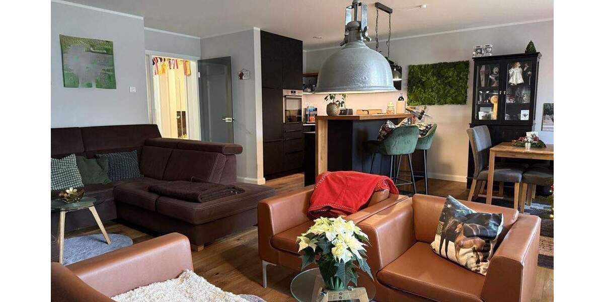 Moderne Zwei-Zimmer-Erdgeschosswohnung mit großer Terrasse und Garten in Wardenburg 2 zimmer