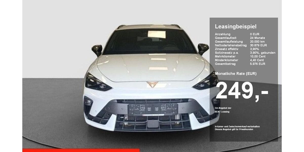 Cupra Leon 23.230 km 31.990 &euro; Riedenburg 93339