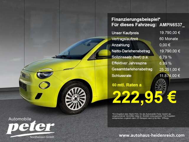 Fiat 500 12.286 km 19.790 &euro; Eschwege 37269