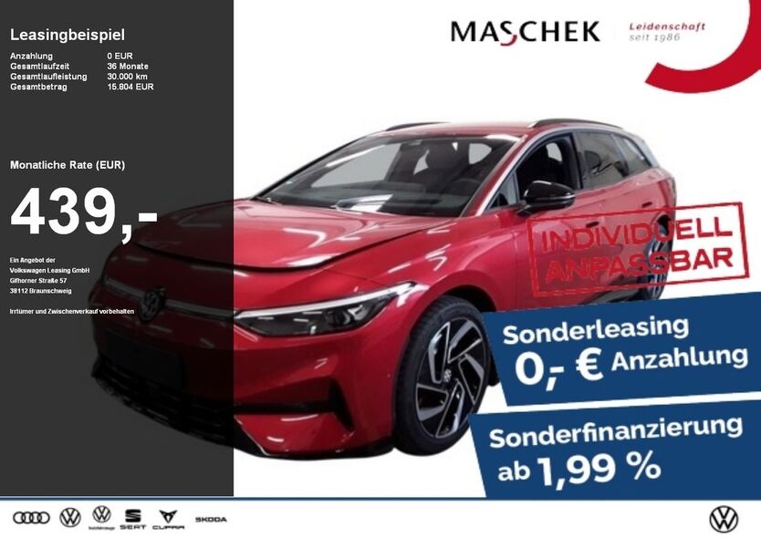 VW ID.7 6.000 km 49.840 € Wackersdorf 92442