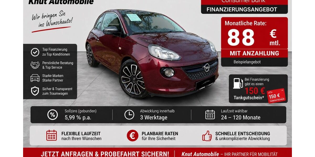 Opel Adam 75.999 km 7.999 &euro; Lübbecke 32312