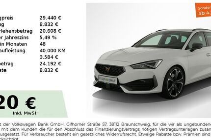 Cupra Leon 20.450 km 29.440 &euro; Nürnberg 90441