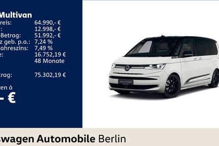 VW T7 Multivan 15.000 km 64.990 &euro; Berlin 12681