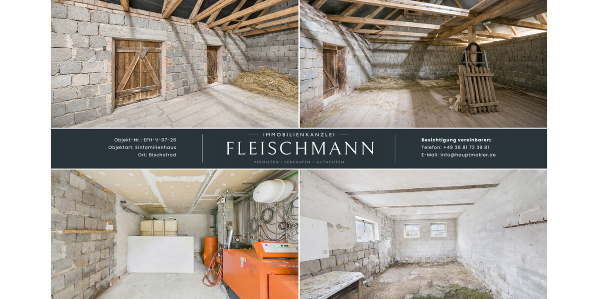Eigenheim ab 66.000 Euro - mit ca. 50-80k Ausbau zum fertigen Zuhause! - Einfamilienhaus Bischofrod | Angebot:26380305