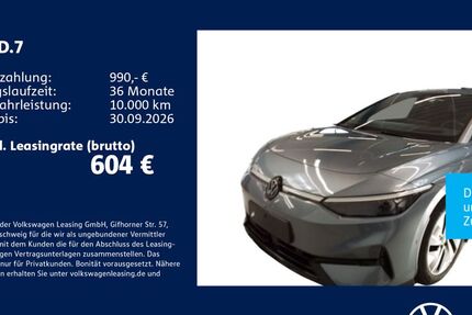 VW ID.7 14.883 km 49.930 &euro; Stuttgart 70563