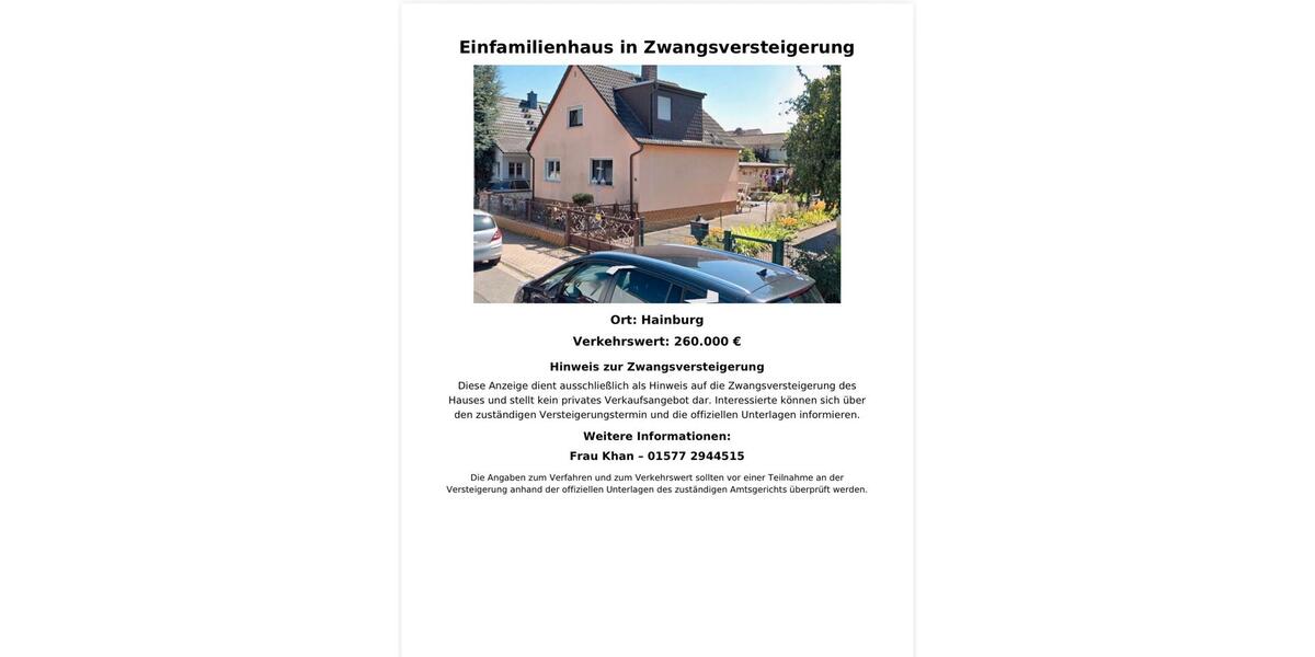 Erdgeschoßwohnung Hainburg - 6 Zimmer, 101 m&sup2;, 260.000&euro; | Angebot:27273497