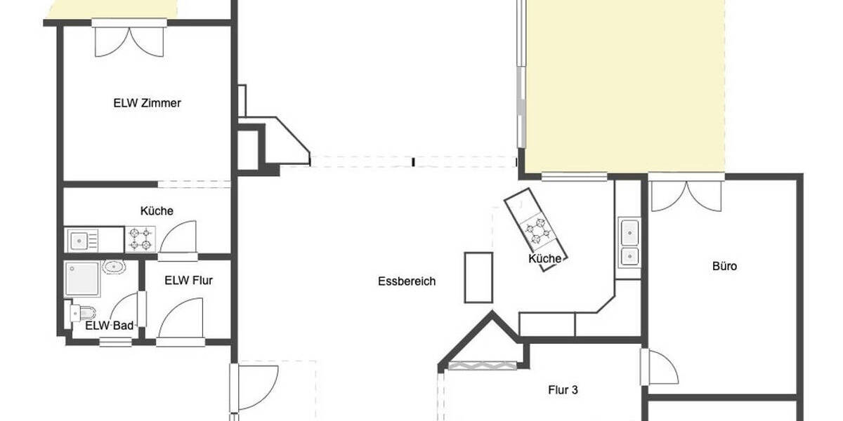 Bungalow Korntal-Münchingen Münchingen - 5 Zimmer, 181 m&sup2;, 849.000&euro; | Angebot:26724099
