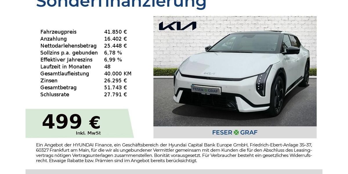Kia EV4 6.187 km 41.850 &euro; Roth 91154