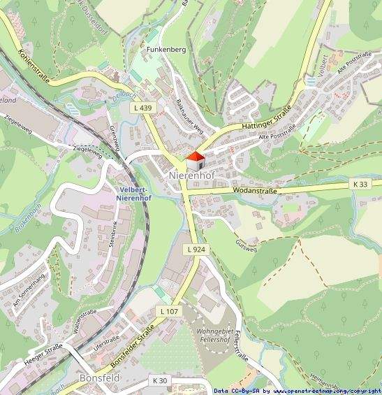 Etagenwohnung Velbert Nierenhof - 2 Zimmer, 74 m&sup2;, 189.000&euro; | Angebot:23954356