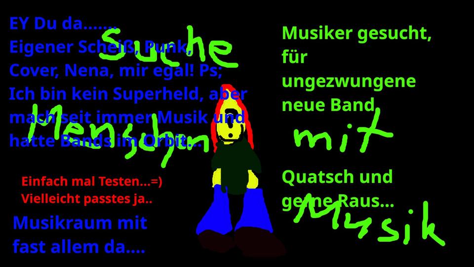 Musikraum zur Untermiete und evtl. eine Band Neugründung? zimmer