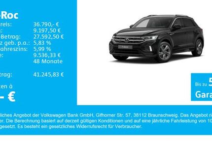 VW T-Roc 17.900 km 36.790 &euro; Gersthofen 86368
